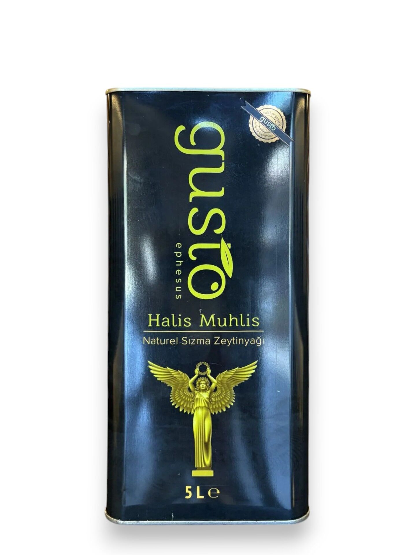 Gusto Ephesus %100 Doğal Erken Hasat Soğuk Sıkım Zeytinyağı – 5 Litre | Ege Naturel Sızma