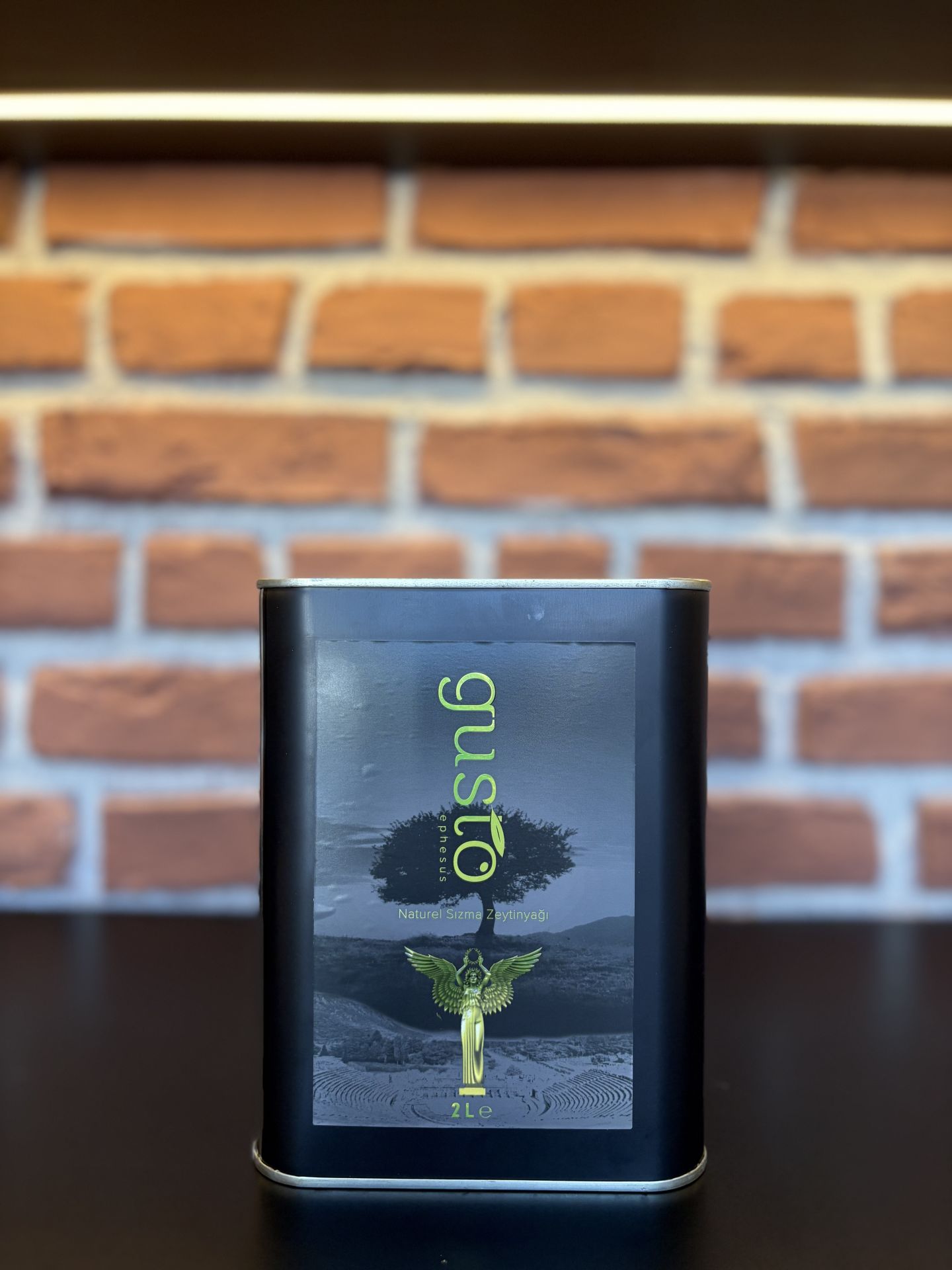 Gusto Ephesus %100 Doğal Soğuk Sıkım Zeytinyağı – 2 Litre | Ege Naturel Sızma