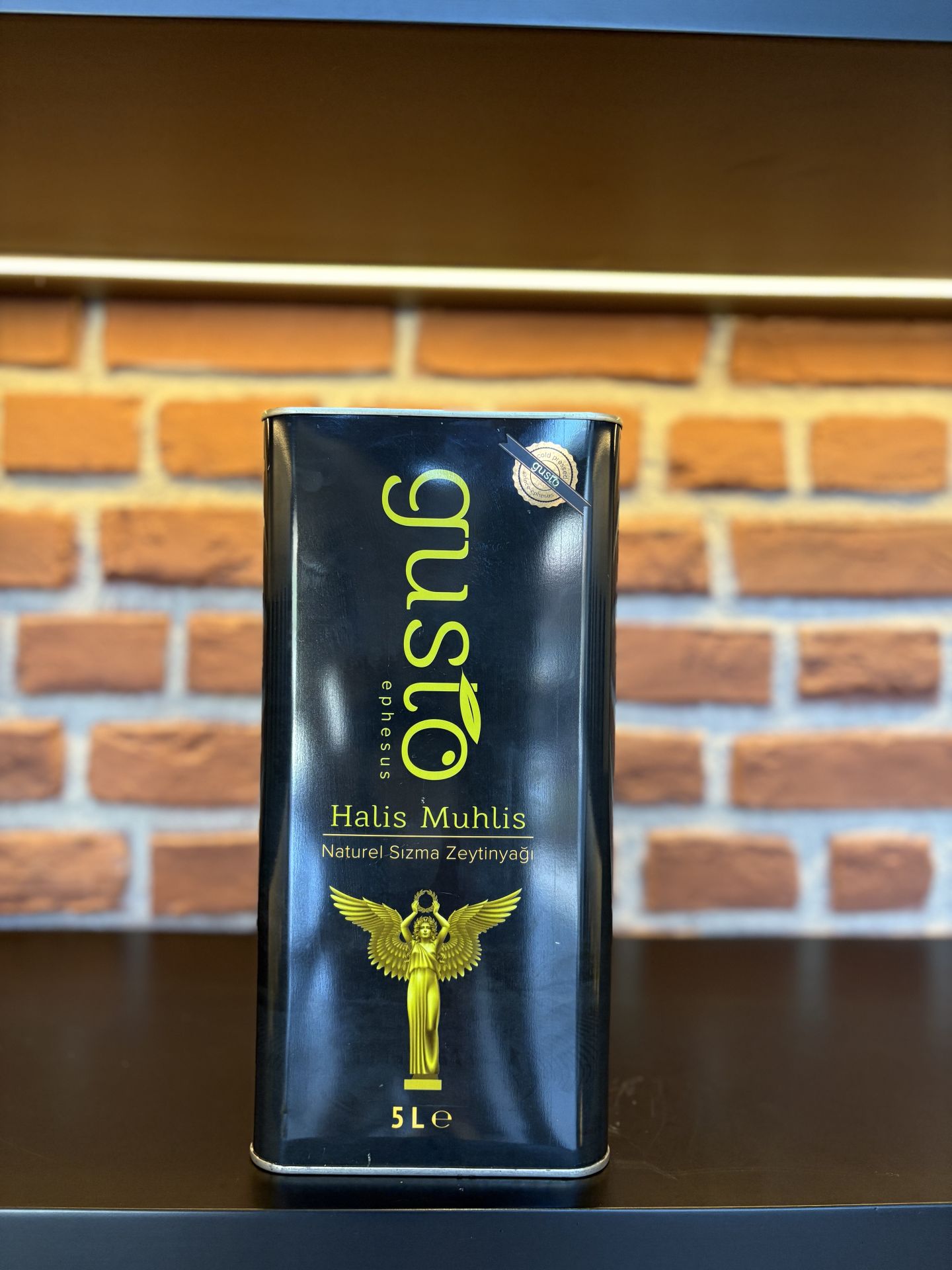 Gusto Ephesus Erken Hasat Soğuk Sıkım Natural Sızma Zeytinyağı 5 Litre