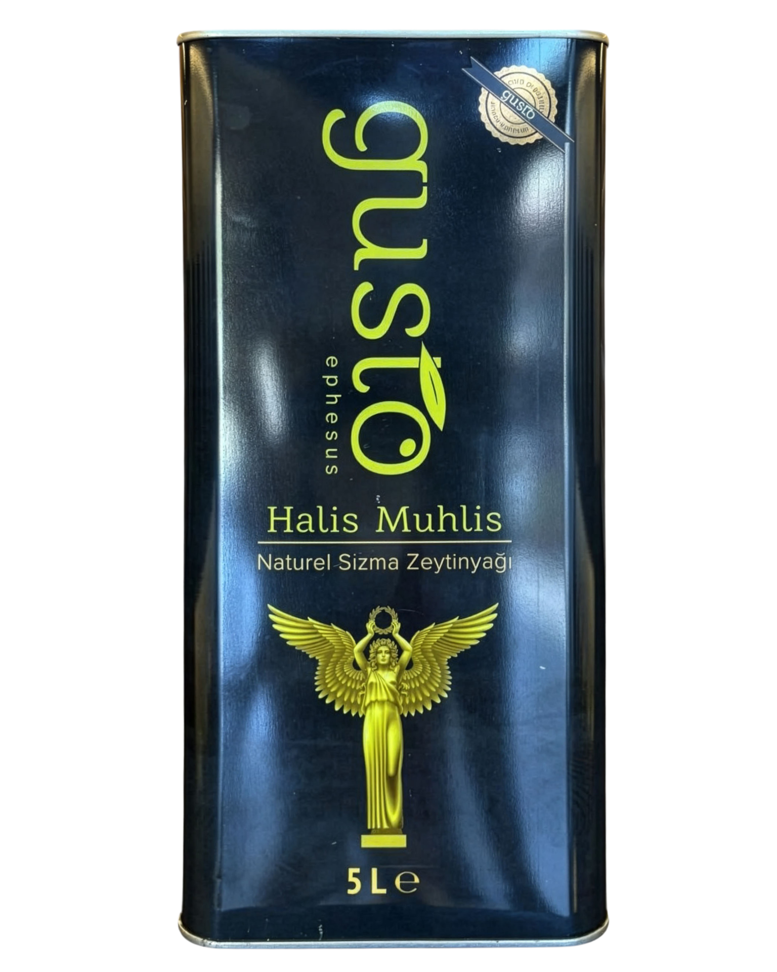 Gusto Ephesus %100 Doğal Erken Hasat Soğuk Sıkım Zeytinyağı – 5 Litre | Ege Naturel Sızma