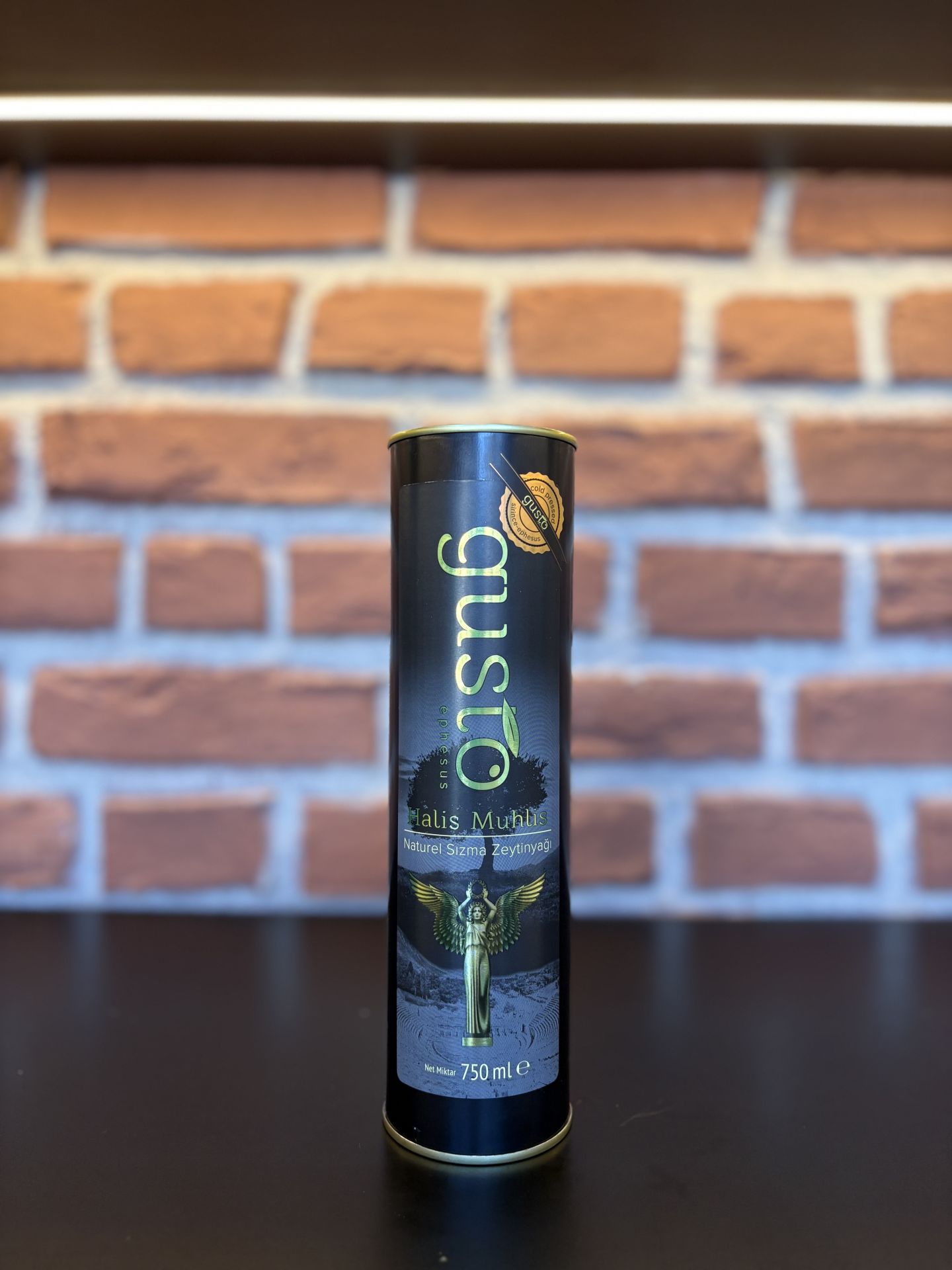 Gusto Ephesus %100 Doğal Erken Hasat Soğuk Sıkım Zeytinyağı – 750 ml | Ege Naturel Sızma