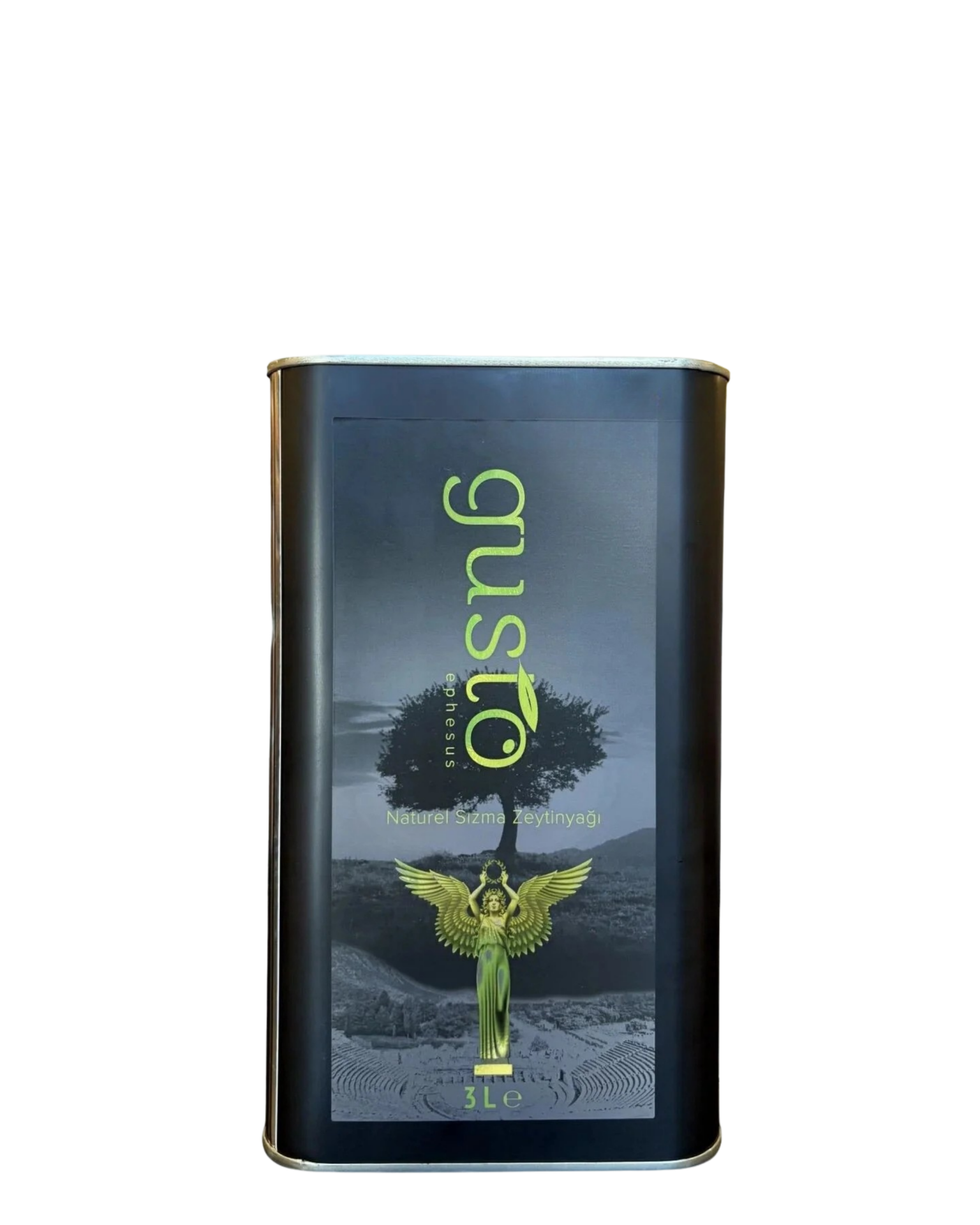 Gusto Ephesus %100 Doğal Soğuk Sıkım Zeytinyağı – 3 Litre | Ege Naturel Sızma